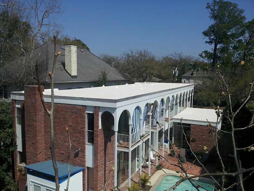 View from rear