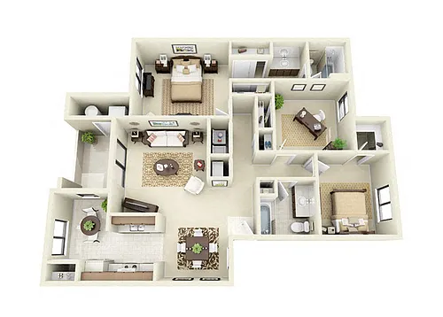 Floor plan Bosque