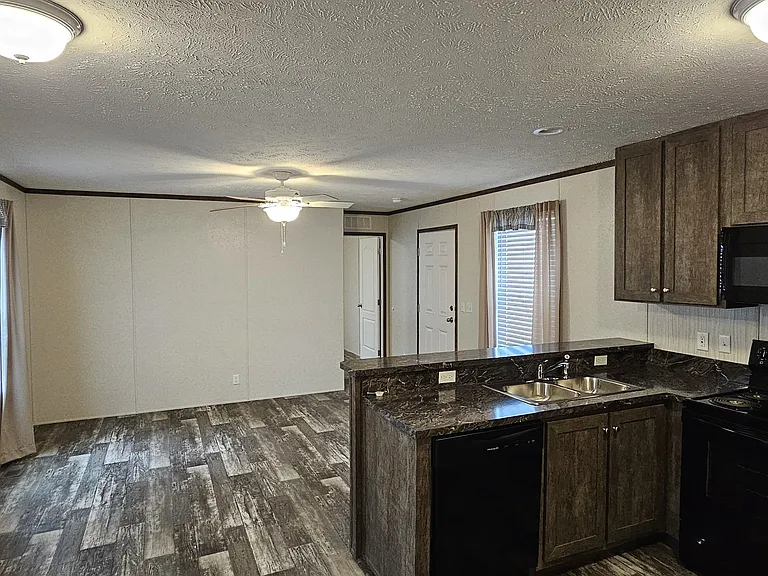 staged living room