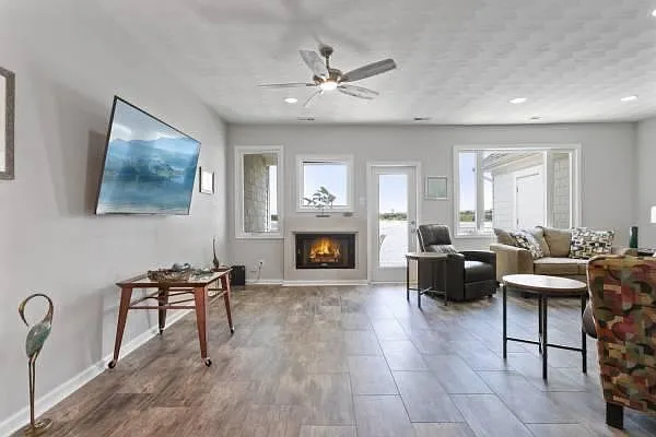 Shared living room space