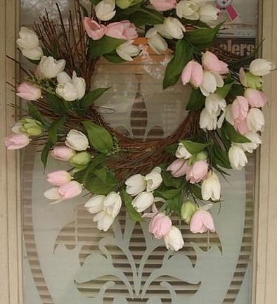 Frosted Front Entrance