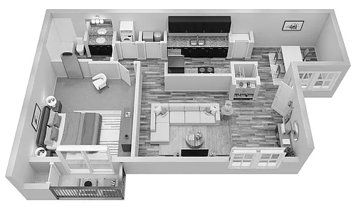 Floor plan The Oliver
