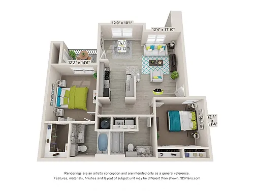 Floor plan The Ford