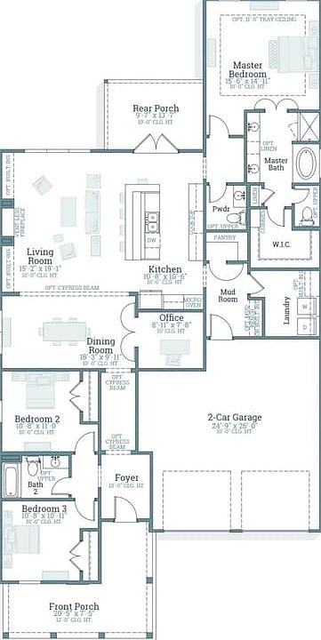 Lanier - Floorplan