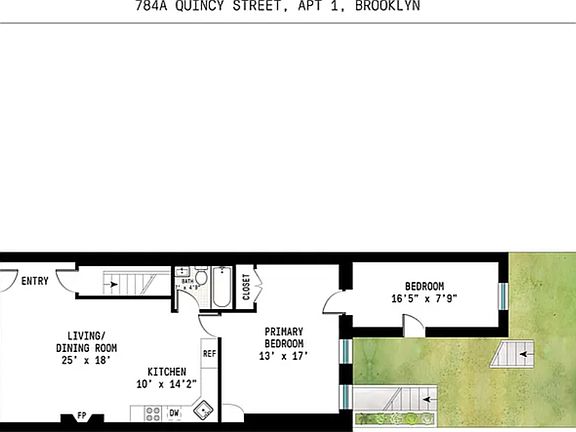 2nd image of 784A Quincy St #1