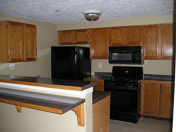 Kitchen has new black appliances