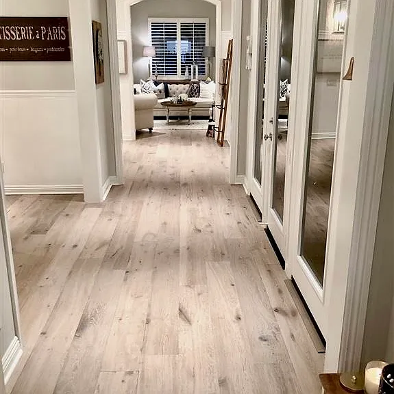 Hallway from entrance into living room