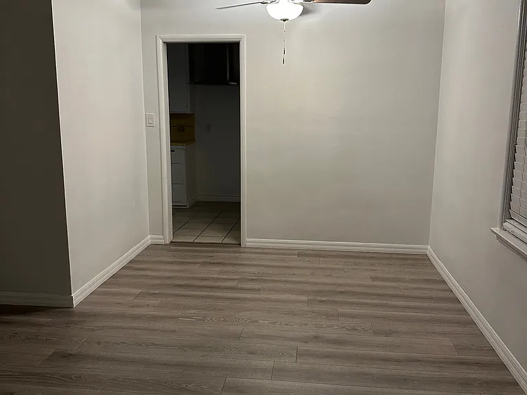 View looking in from front door