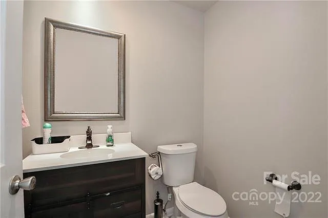 Downstairs half bath