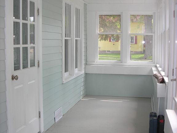 enclosed front porch