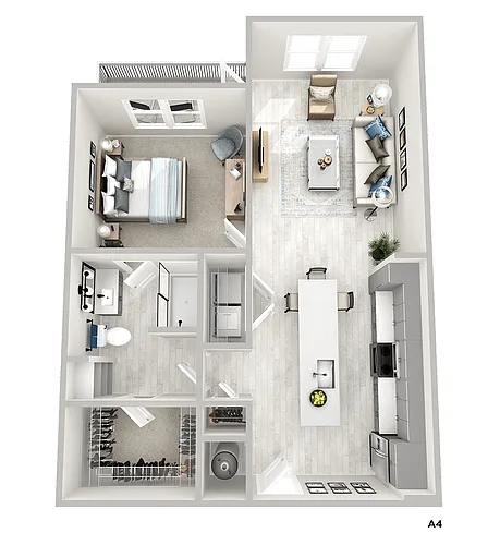 Floor plan A4