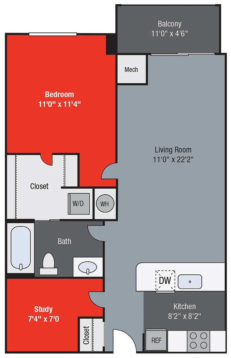 Floor plan A8