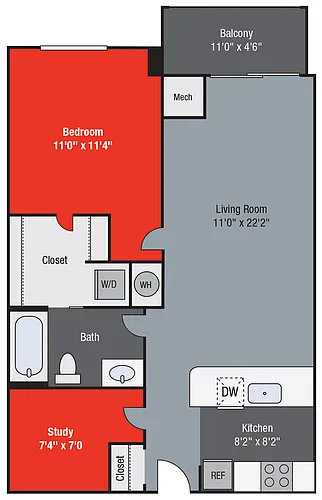 Floor plan A8