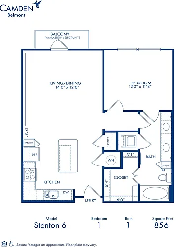 Floor plan Stanton 6