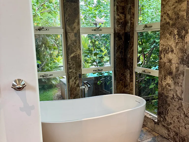Soaking Tub with Private View