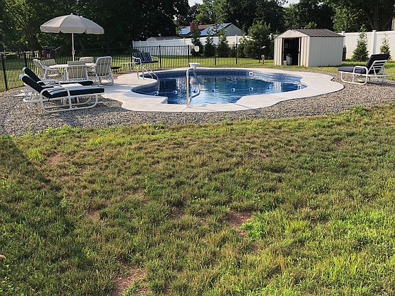 1 year old in-ground pool