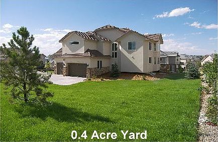 0.40 Acre yard