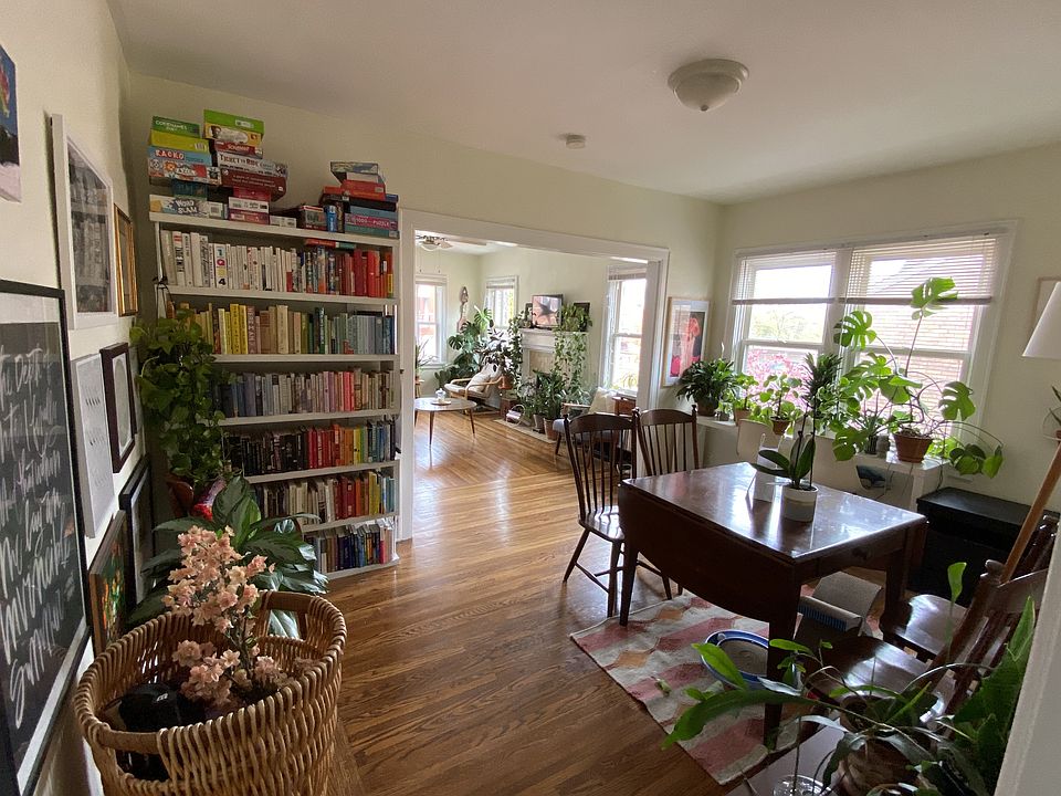 Dining Room (or Home Office) with plenty of natural light and hardwood floor