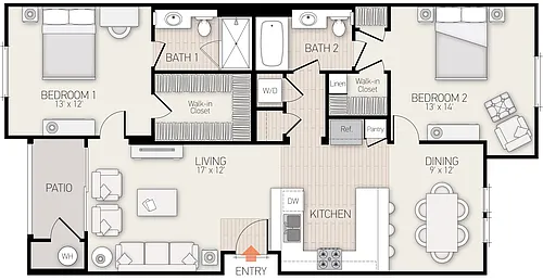 Floor plan Plan 7