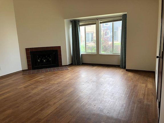 Living room with hardwood floors