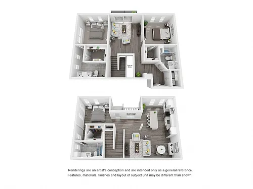 Floor plan 2x3 Townhome
