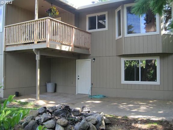Back deck and patio