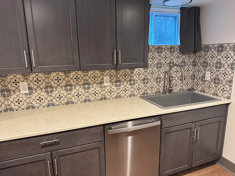 basement kitchen