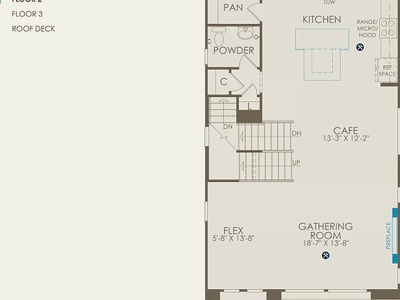 Peyton Floor Plan, Quick Move-in Home, Floor 2