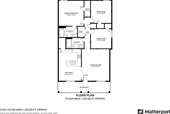 3 bed, 2.0 bath, 1281 sqft, $1,825 — Photo 2