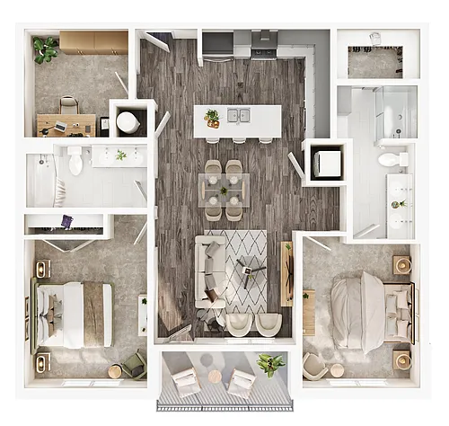 Floor plan B4