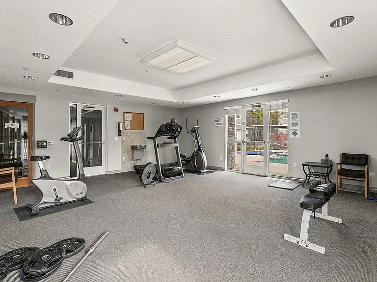 Community gym area