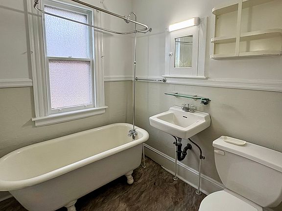 bath with new floor