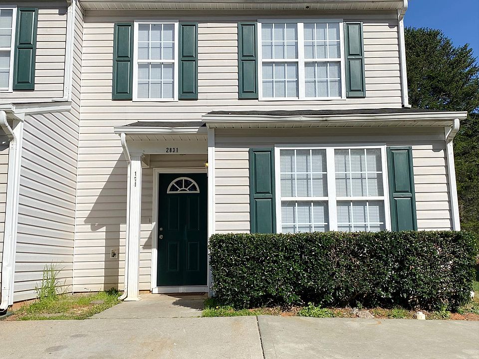 Front of townhouse