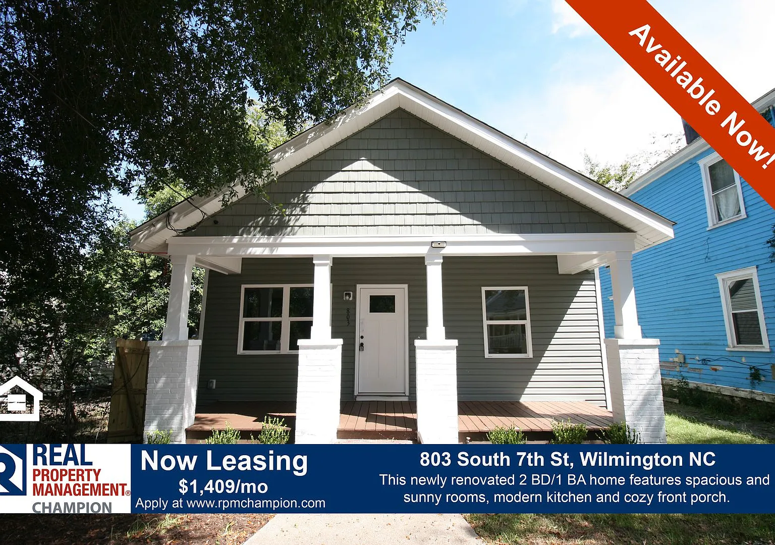 Charming 2BR/1BA Home w/Original Hardwoods and Fenced Yard — Photo 1