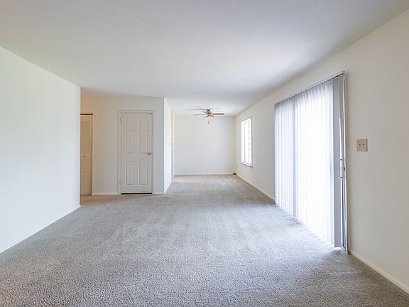 2 Bedroom Living and Dining Room Floorplan at Woodbridge of Castleton Apartments