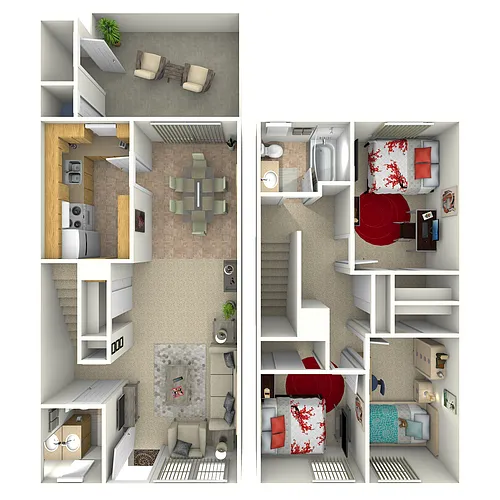 Floor plan 3 Bedroom