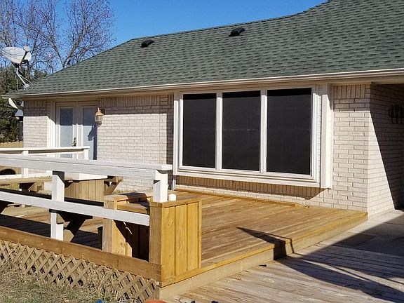 Back Yard Deck & View