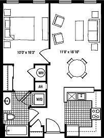 Floor plan 1AZ