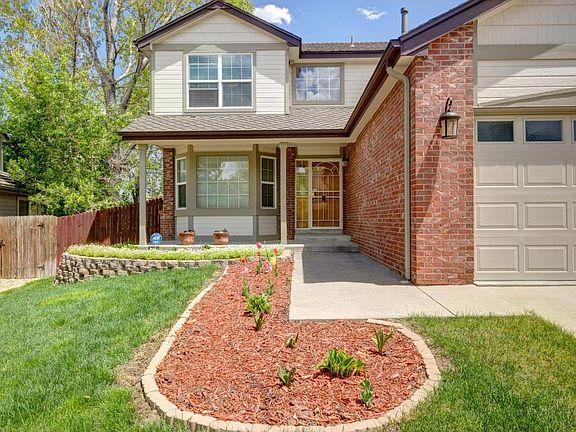 Enjoyable covered front porch.