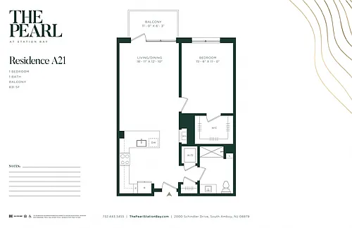 Floor plan A21