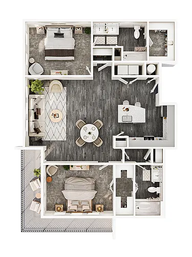 Floor plan B2D