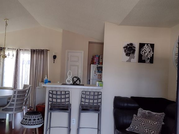 Living Room with Breakfast Bar