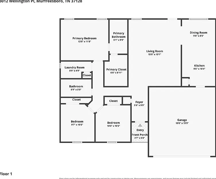 3 bed, 2.0 bath, 1361 sqft, $2,065 — Photo 2