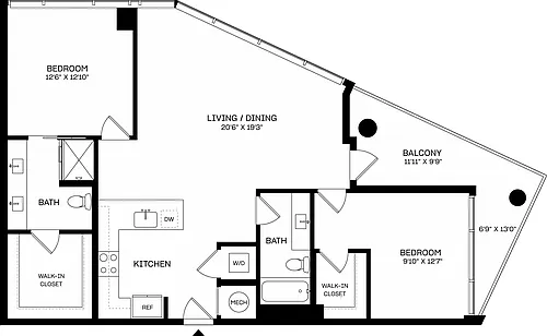 Floor plan B3