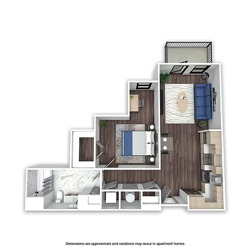 Floor plan Del Ray