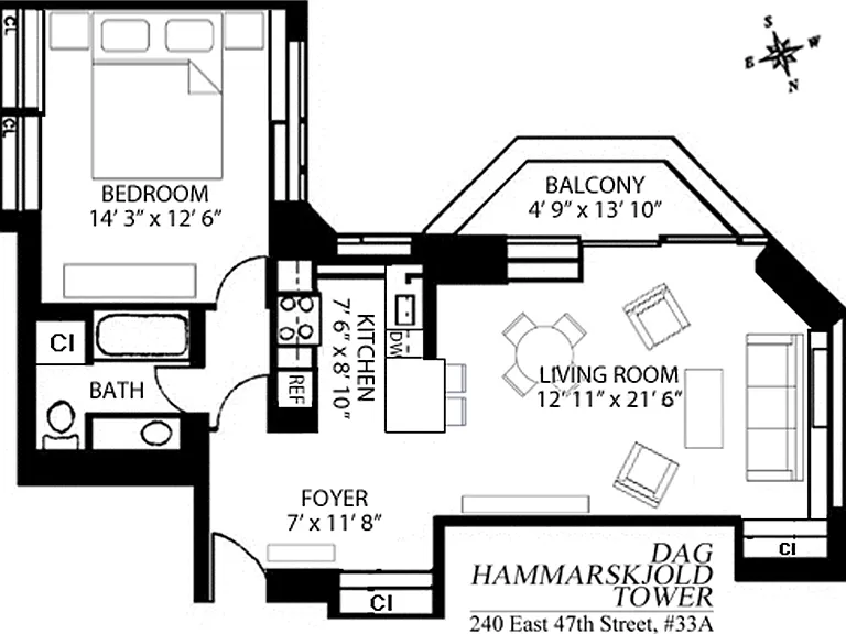 240 E 47th St #33A — Photo 2