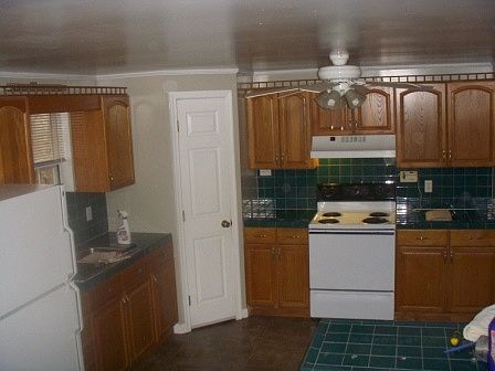 Kitchen with pantry