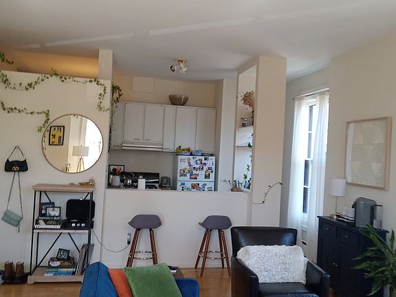 Living room/ Den view to kitchen