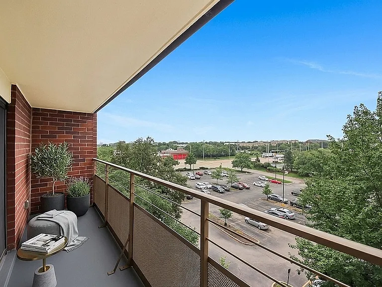 Charming balcony view