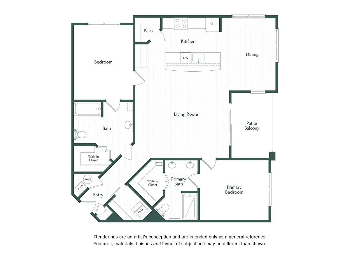 Floor plan Kahlo